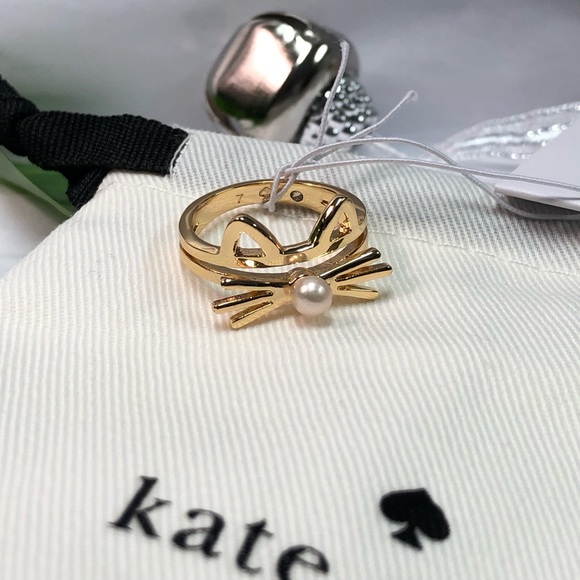 kate spade Jewelry - NWT KATE SPADE NEW YORK CAT OUT WEST RING - SZ 7